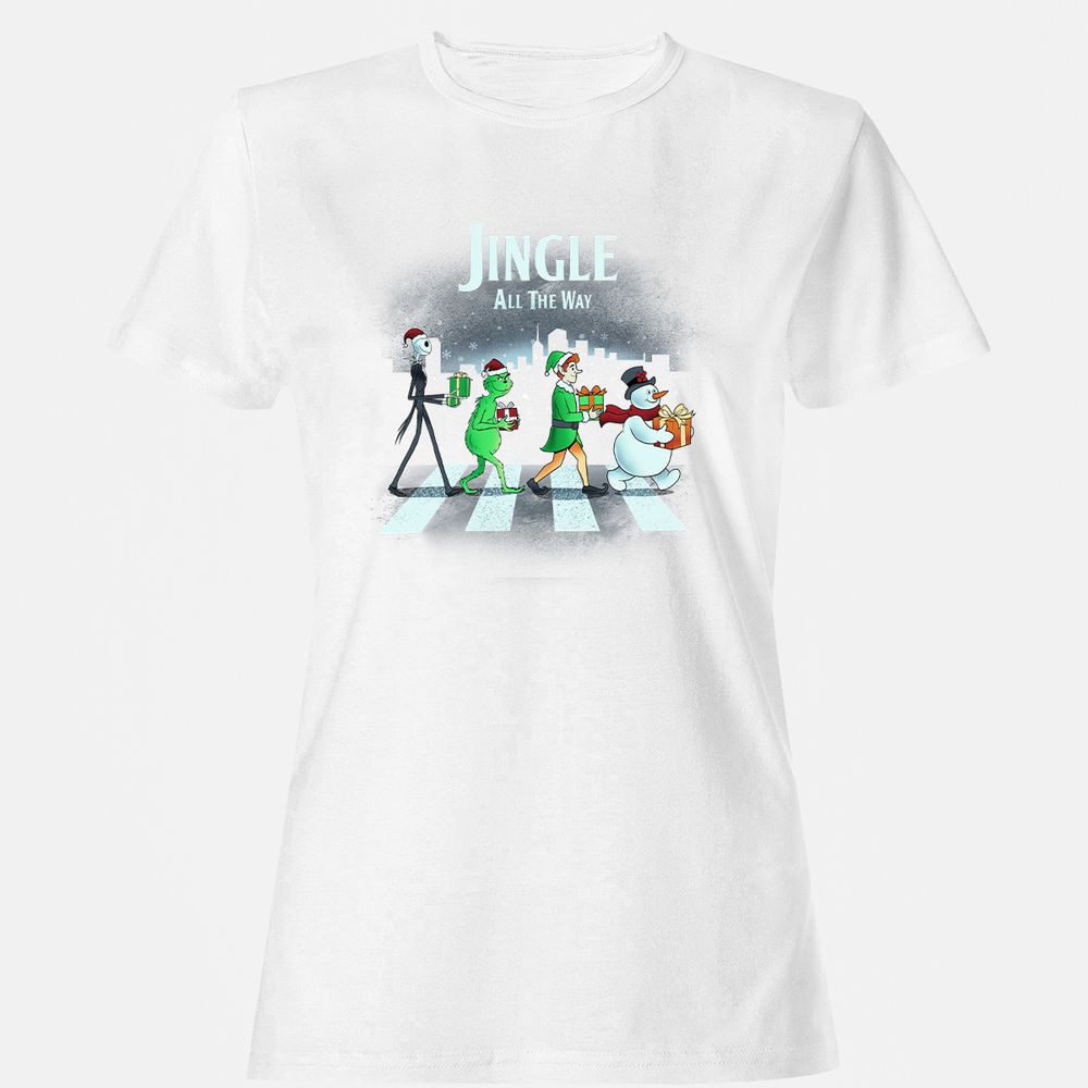 Women's T-Shirt - B5JLG9MT - White - 16