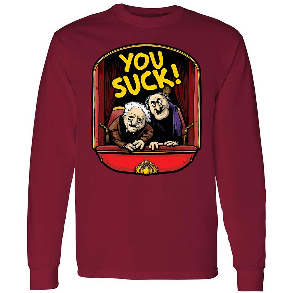 You Suck - Cardinal Red - 17