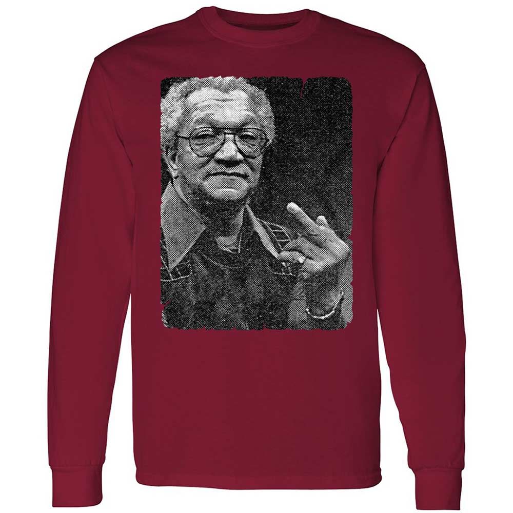 Long Sleeve T-Shirt - Q51ZVUQJ - Cardinal Red - 17