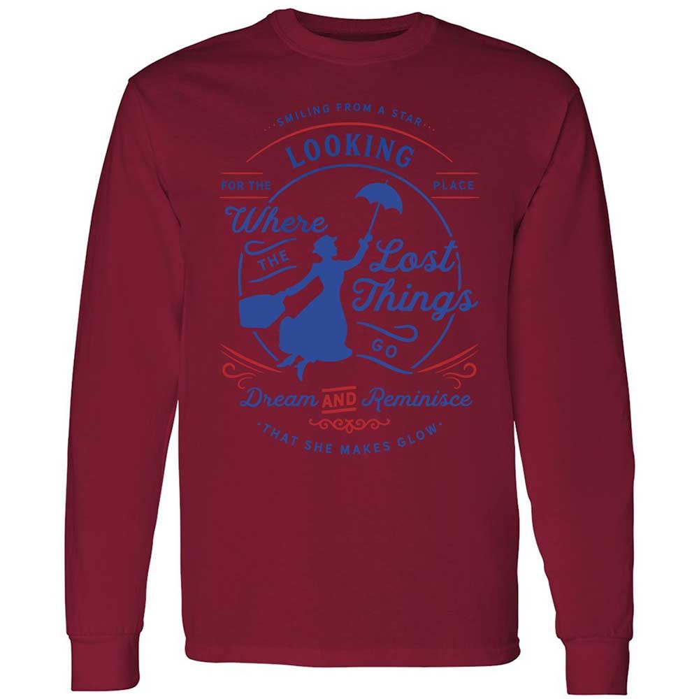 Long Sleeve T-Shirt - D8G1LR9V - Cardinal Red - 17