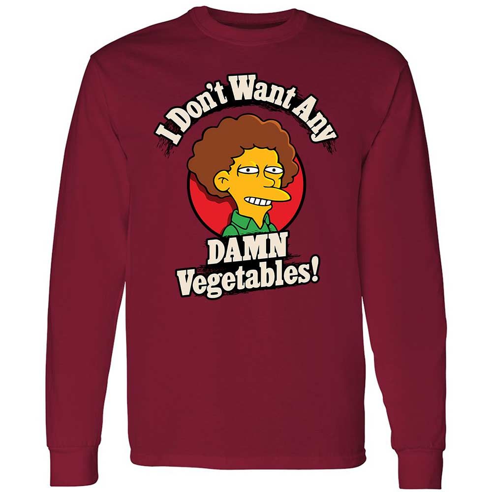 I Don't Want Any Damn Vegetables! - Cardinal Red - 17