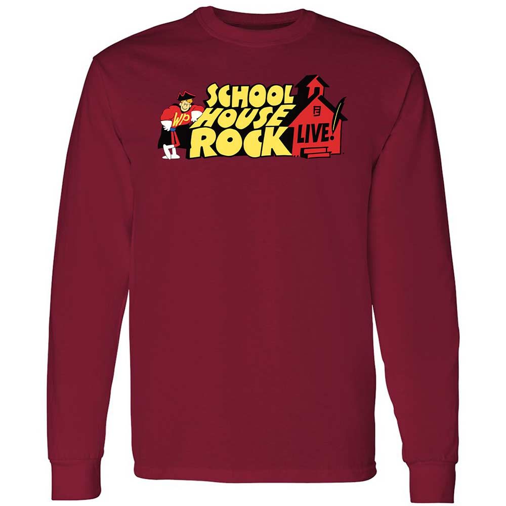 Long Sleeve T-Shirt - BP3RGEBA - Cardinal Red - 17