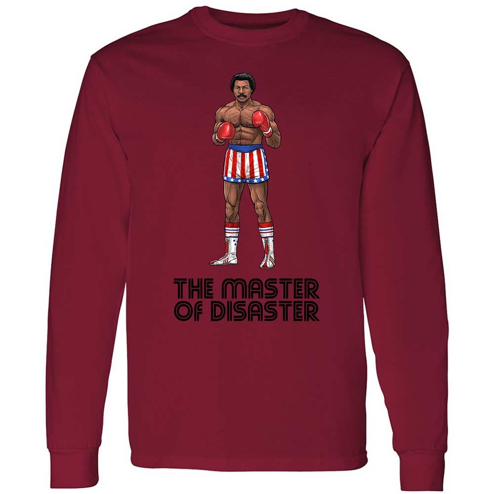 Long Sleeve T-Shirt - APMT3SR7 - Cardinal Red - 17
