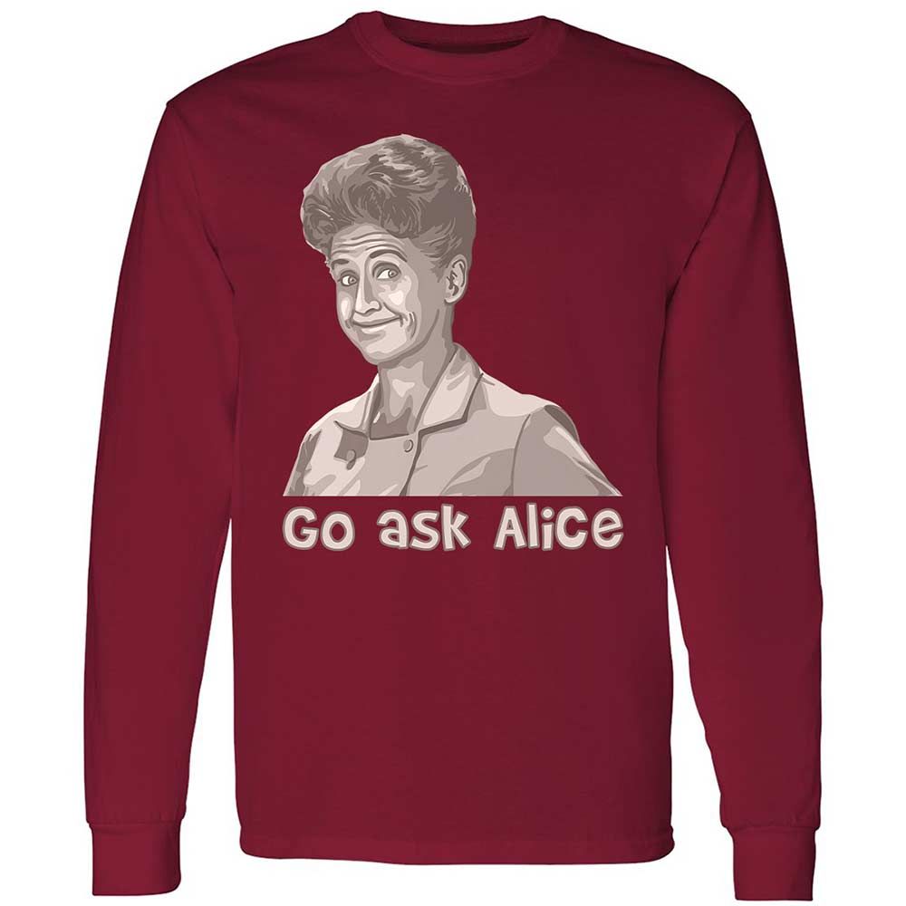 Long Sleeve T-Shirt - AZ11N9A8 - Cardinal Red - 17
