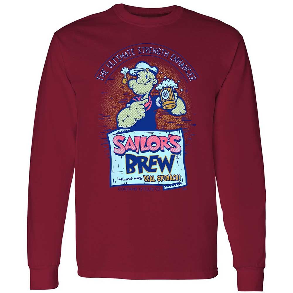 Long Sleeve T-Shirt - XQRSCW7R - Cardinal Red - 17