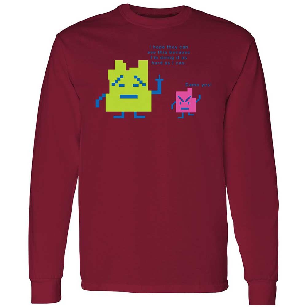 Long Sleeve T-Shirt - SMPANMPZ - Cardinal Red - 17