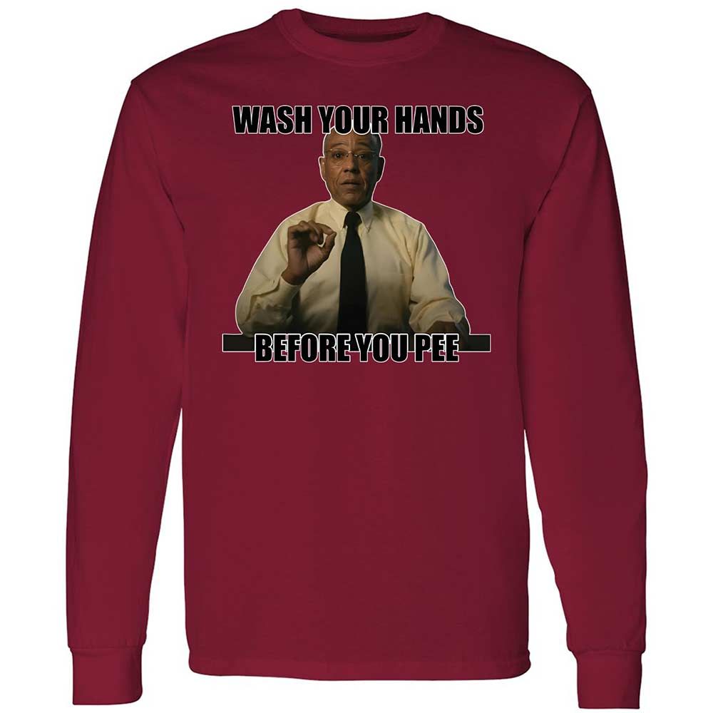 Long Sleeve T-Shirt - 1TYQW8LG - Cardinal Red - 17
