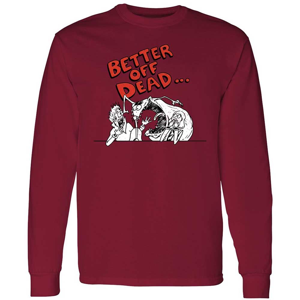 Long Sleeve T-Shirt - PBA7TKM7 - Cardinal Red - 17