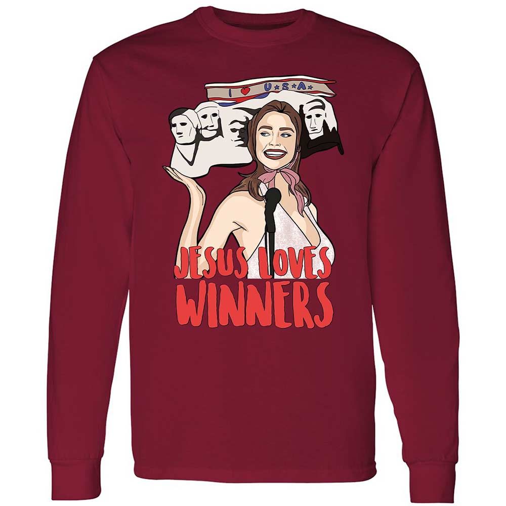 He Loves Winners - Cardinal Red - 17