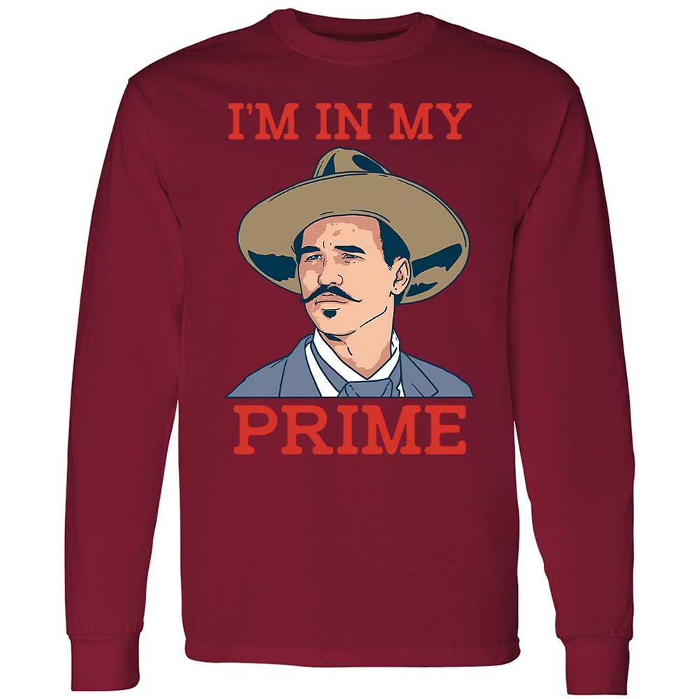 Long Sleeve T-Shirt - HJMHSQ6L - Cardinal Red - 17