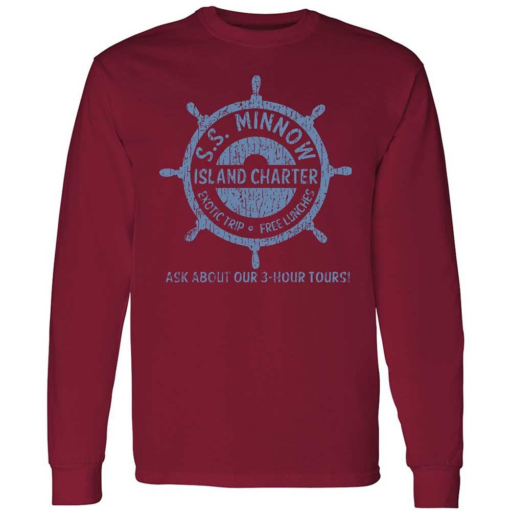 Long Sleeve T-Shirt - RRBAH1F7 - Cardinal Red - 17