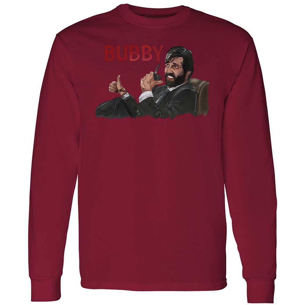 Long Sleeve T-Shirt - 6PH7QJWU - Cardinal Red - 17