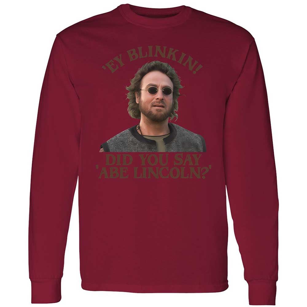 Did You Say Abe Lincoln - Cardinal Red - 17