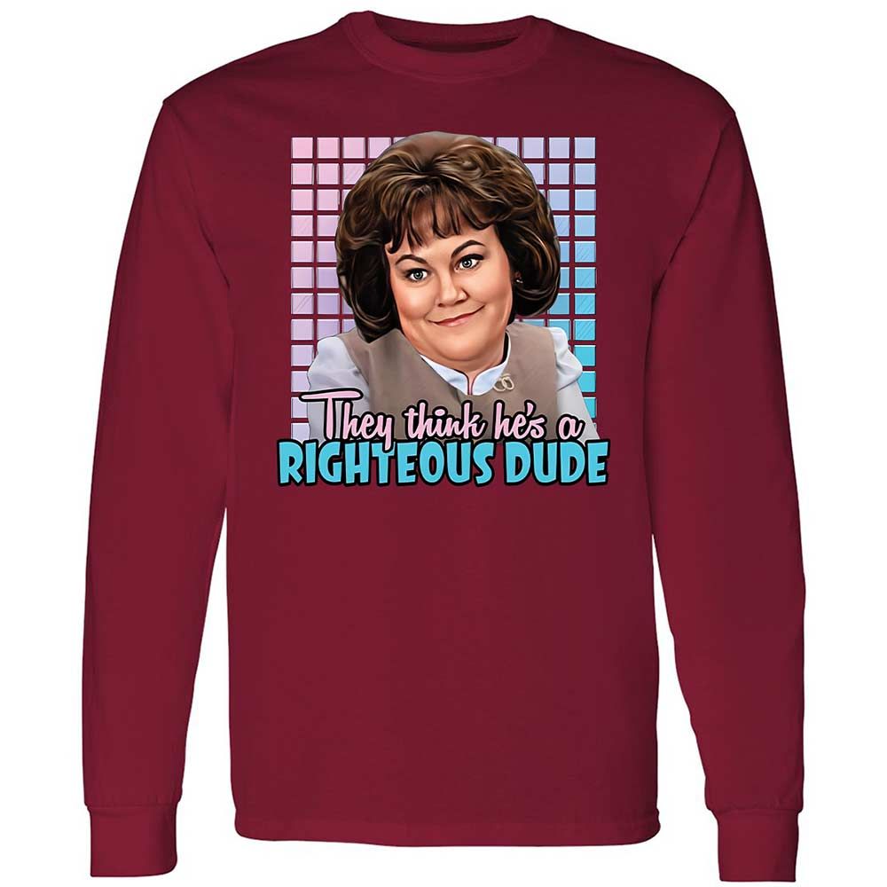 Long Sleeve T-Shirt - 1P2RUT37 - Cardinal Red - 17
