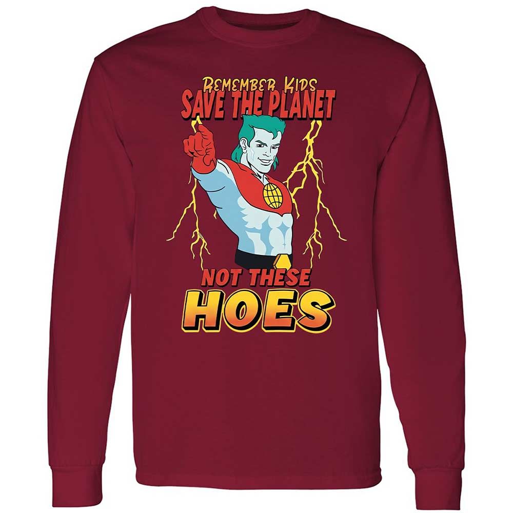 Long Sleeve T-Shirt - PT6ZSRH2 - Cardinal Red - 17
