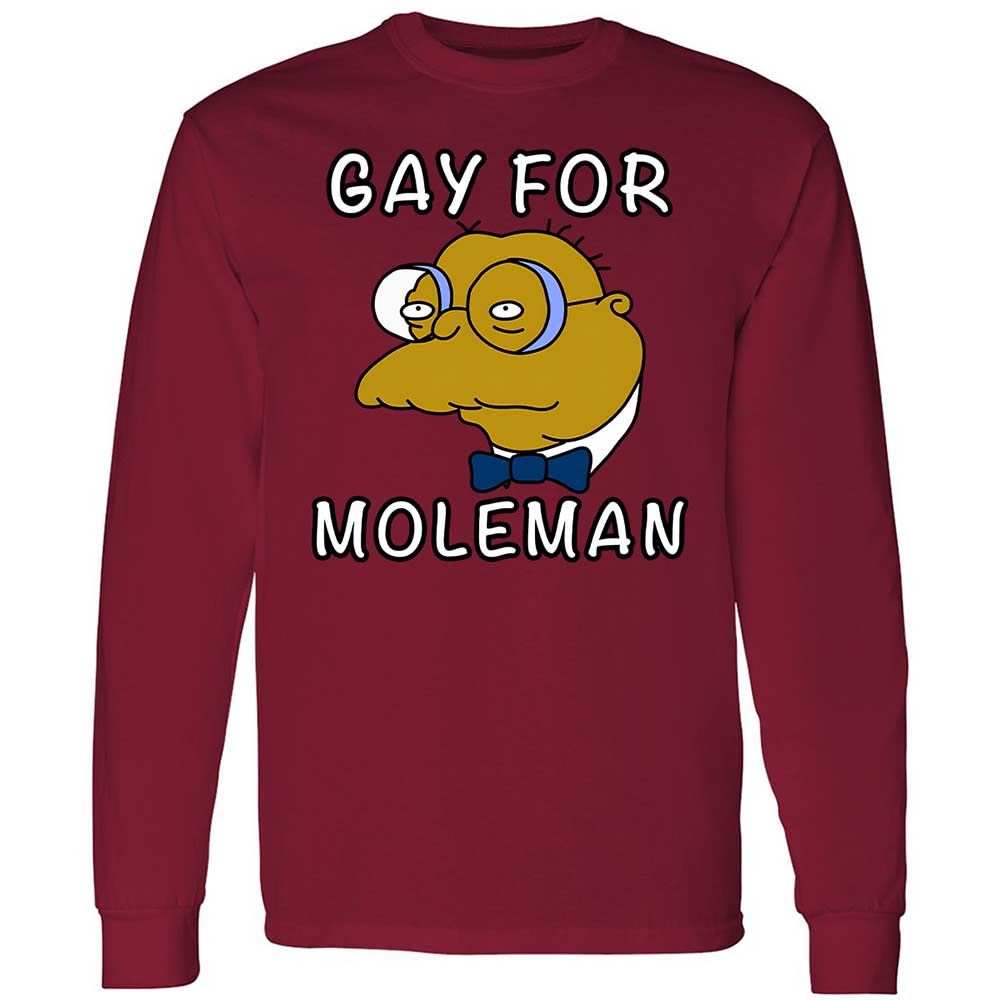 Gay for Moleman - Cardinal Red - 17