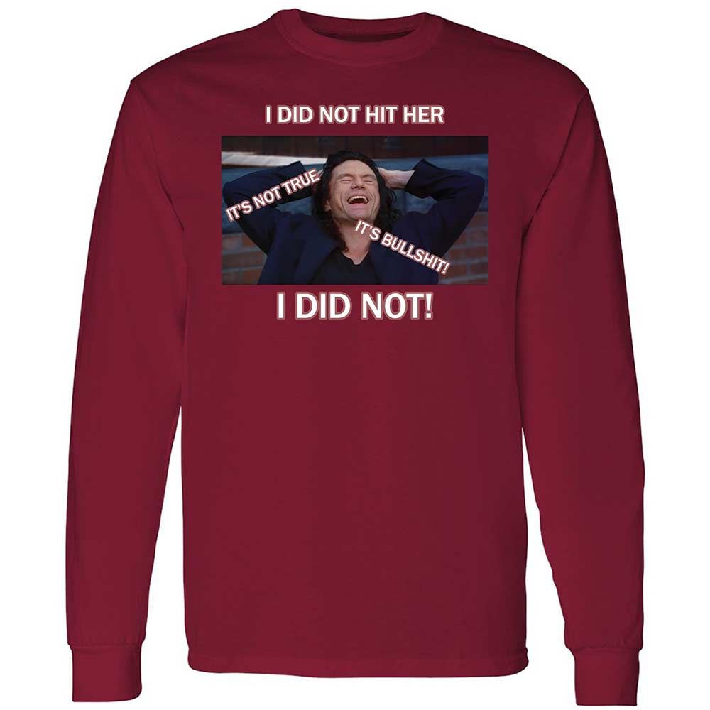 Long Sleeve T-Shirt - DNW2NE3R - Cardinal Red - 17