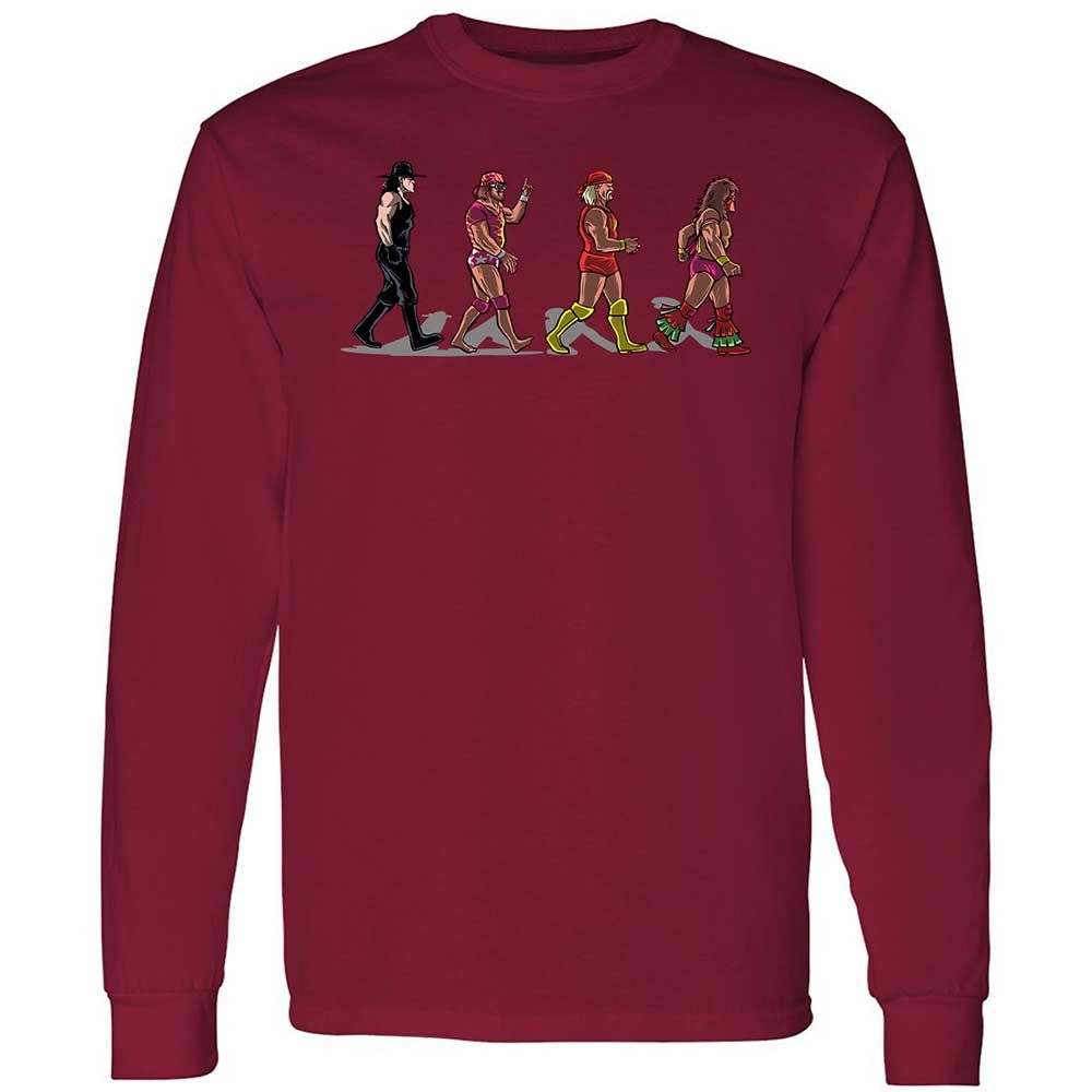 Long Sleeve T-Shirt - PU38NTRP - Cardinal Red - 17