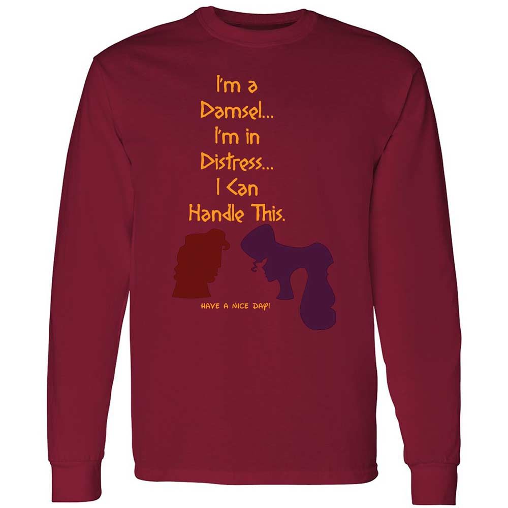 Long Sleeve T-Shirt - WVT8KECV - Cardinal Red - 17