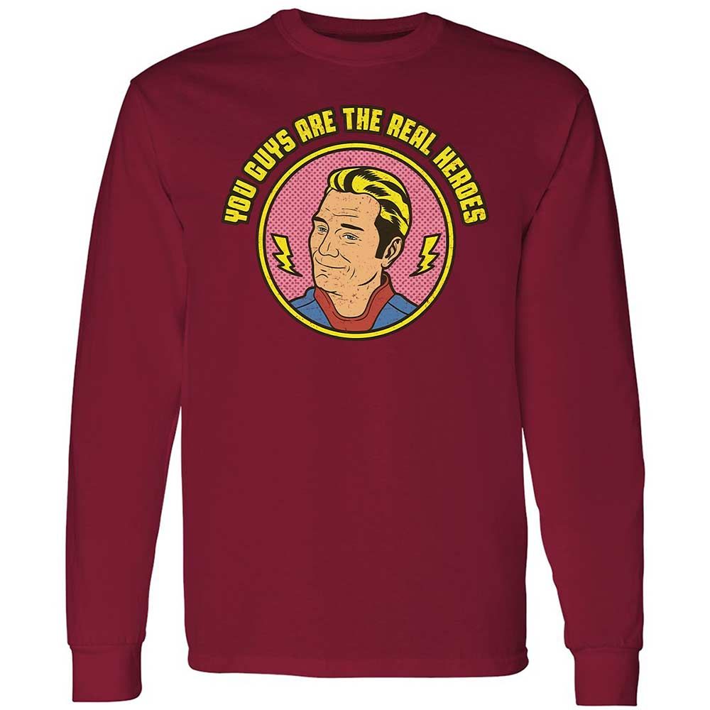 Long Sleeve T-Shirt - FYUMLVCX - Cardinal Red - 17