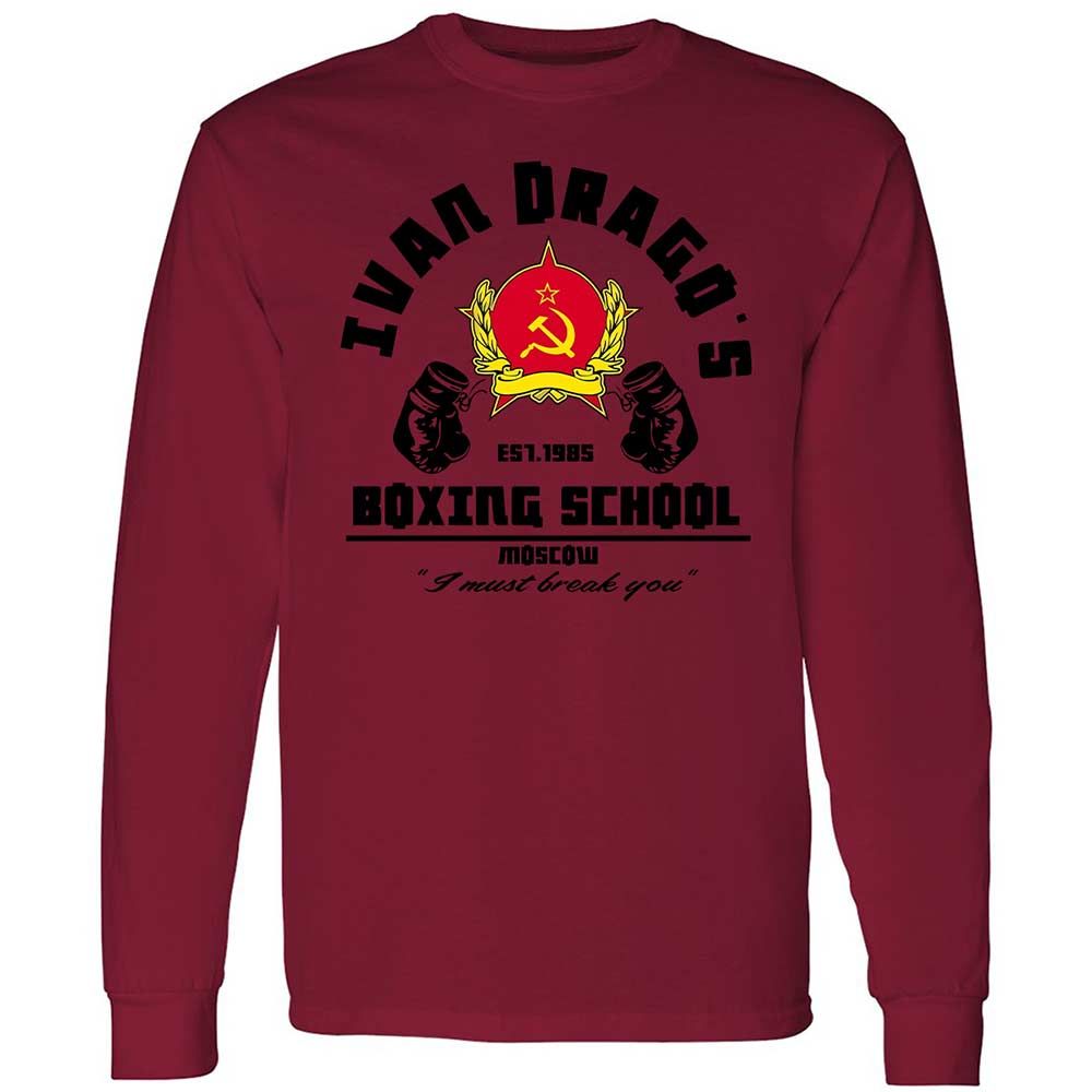 Long Sleeve T-Shirt - FLTB3SWM - Cardinal Red - 17
