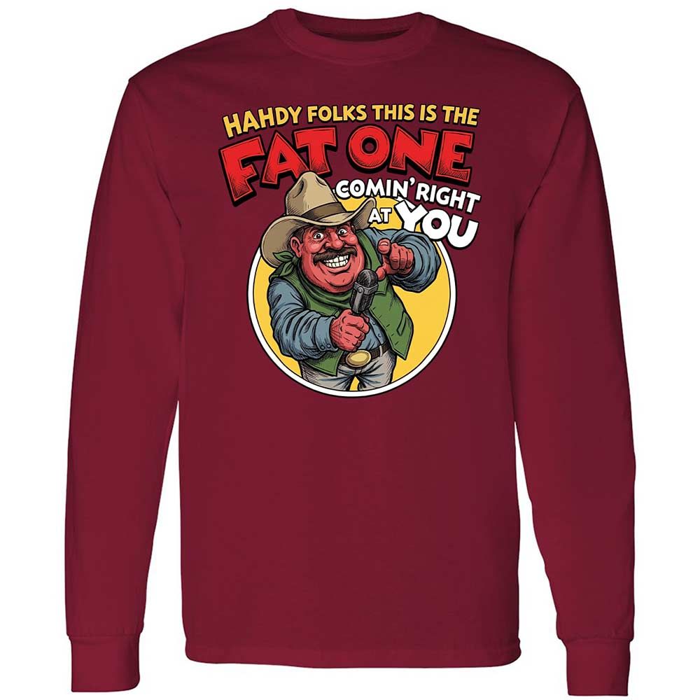 Fat One comin' right at you - Cardinal Red - 17
