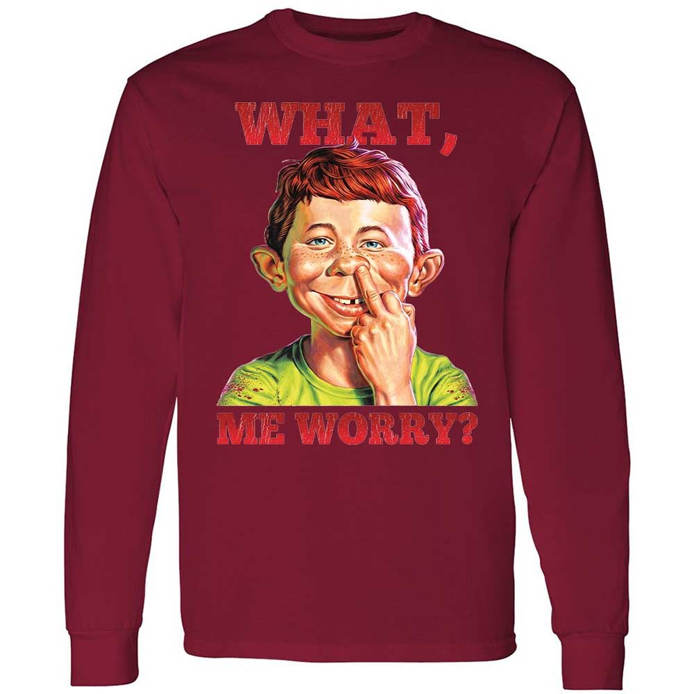 What, me worry - Cardinal Red - 17