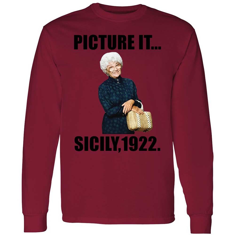 Long Sleeve T-Shirt - AH6J1NFE - Cardinal Red - 17