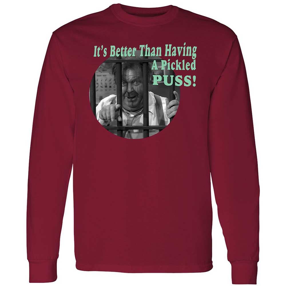 Long Sleeve T-Shirt - TAH84Y8T - Cardinal Red - 17