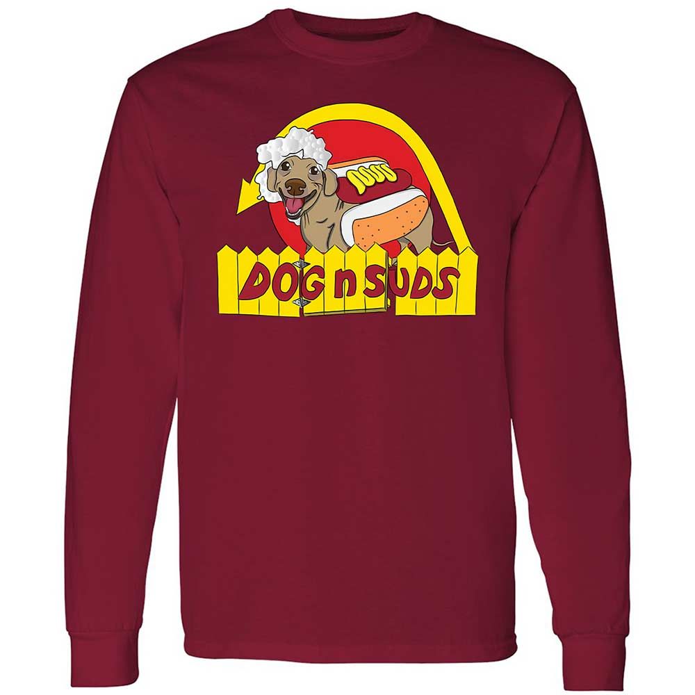 Dog n Suds Dachshund - Cardinal Red - 17