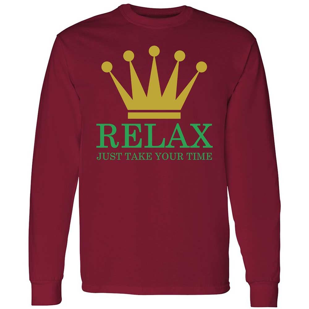 Relax Just Take Your Time - Cardinal Red - 17