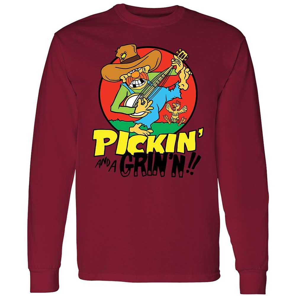 Pickin' and a Grinnin - Cardinal Red - 17