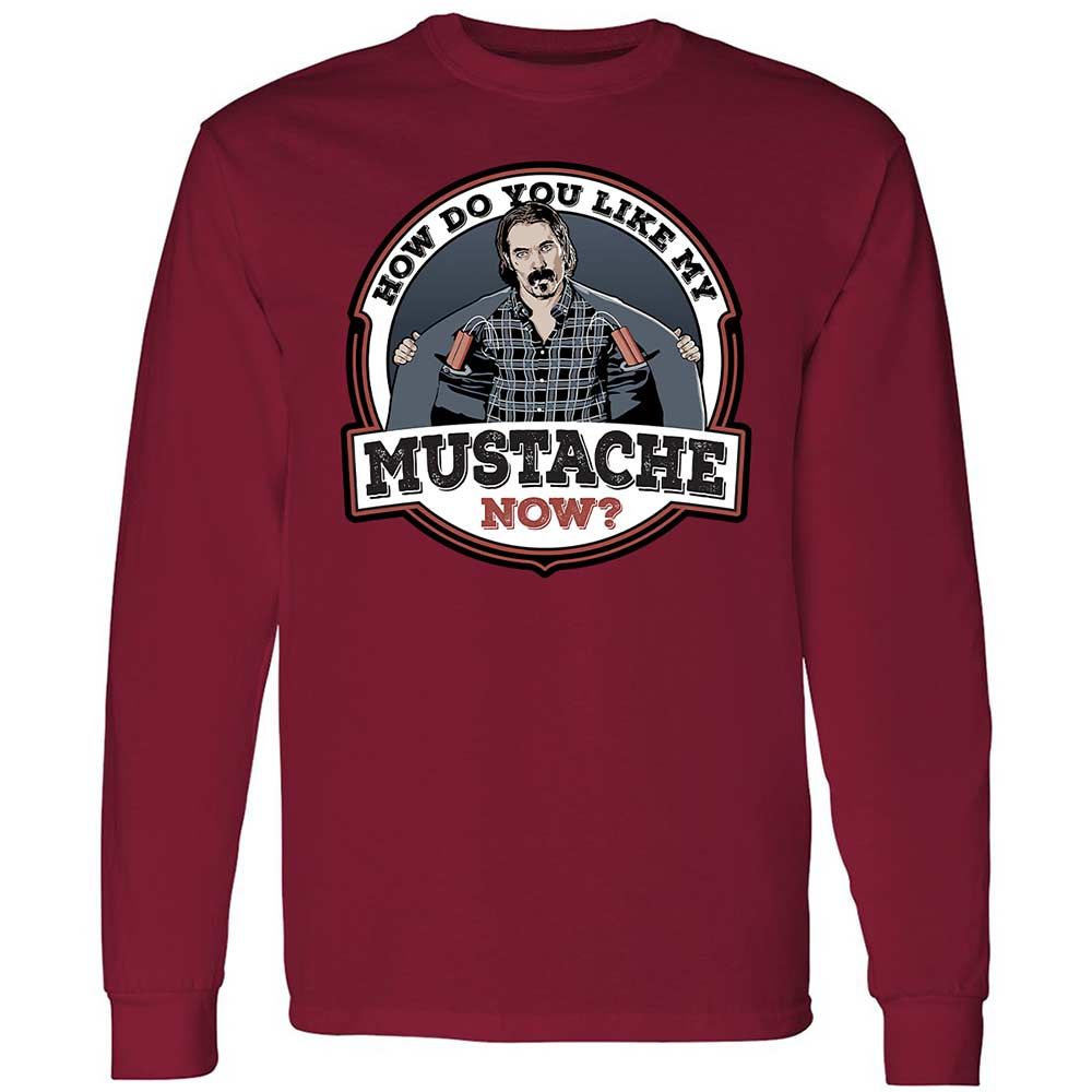 Long Sleeve T-Shirt - CS3XJPJY - Cardinal Red - 17