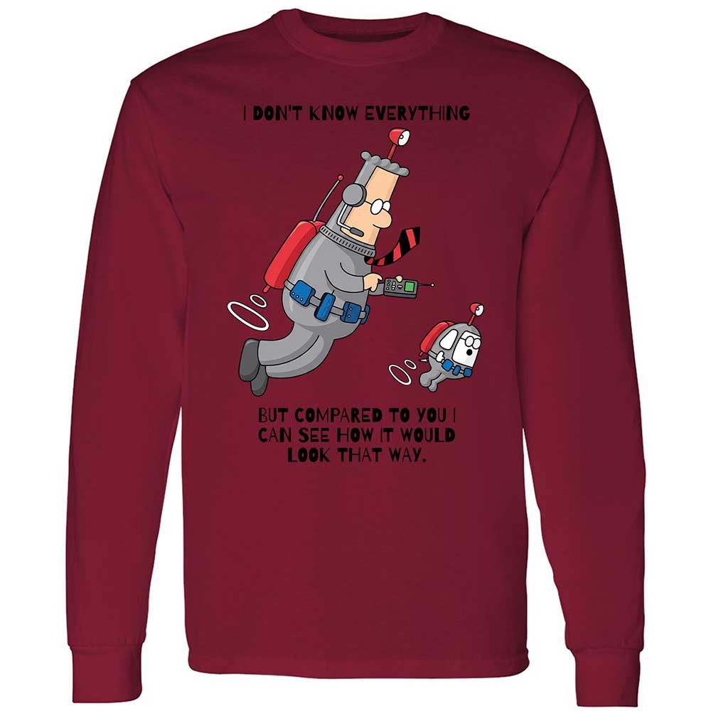 I don't know everything - Cardinal Red - 17