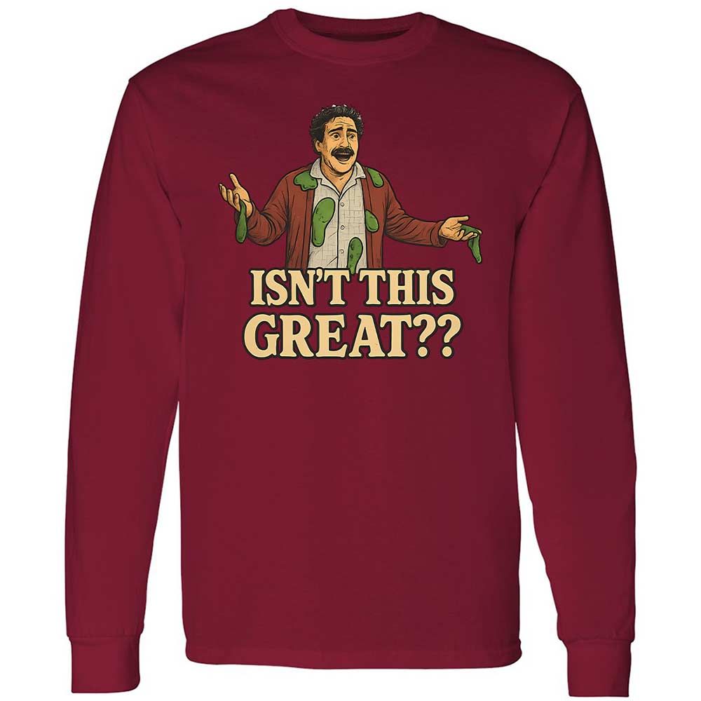 Long Sleeve T-Shirt - 9XRM5CA7 - Cardinal Red - 17