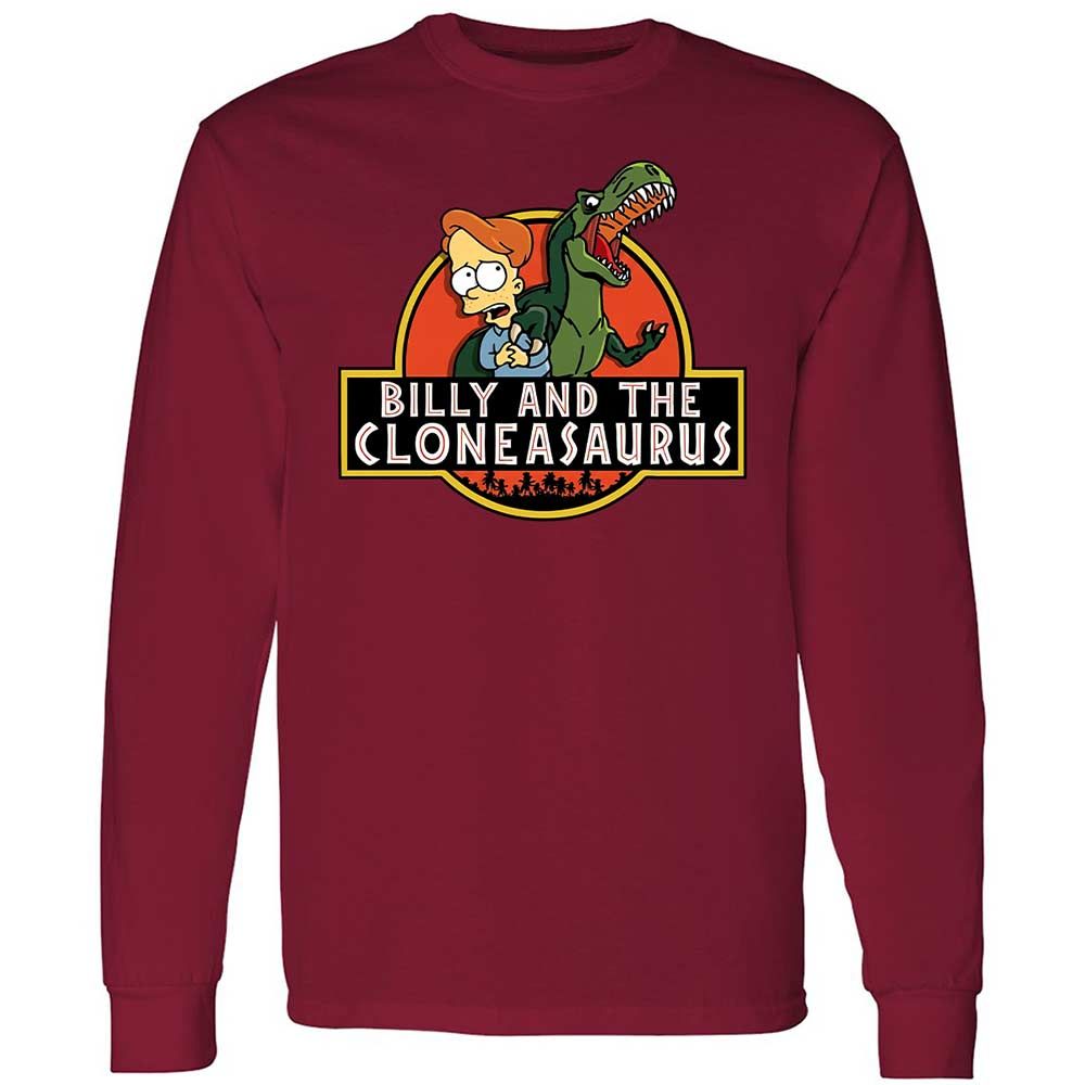 Billy And The Cloneasaurus - Cardinal Red - 17