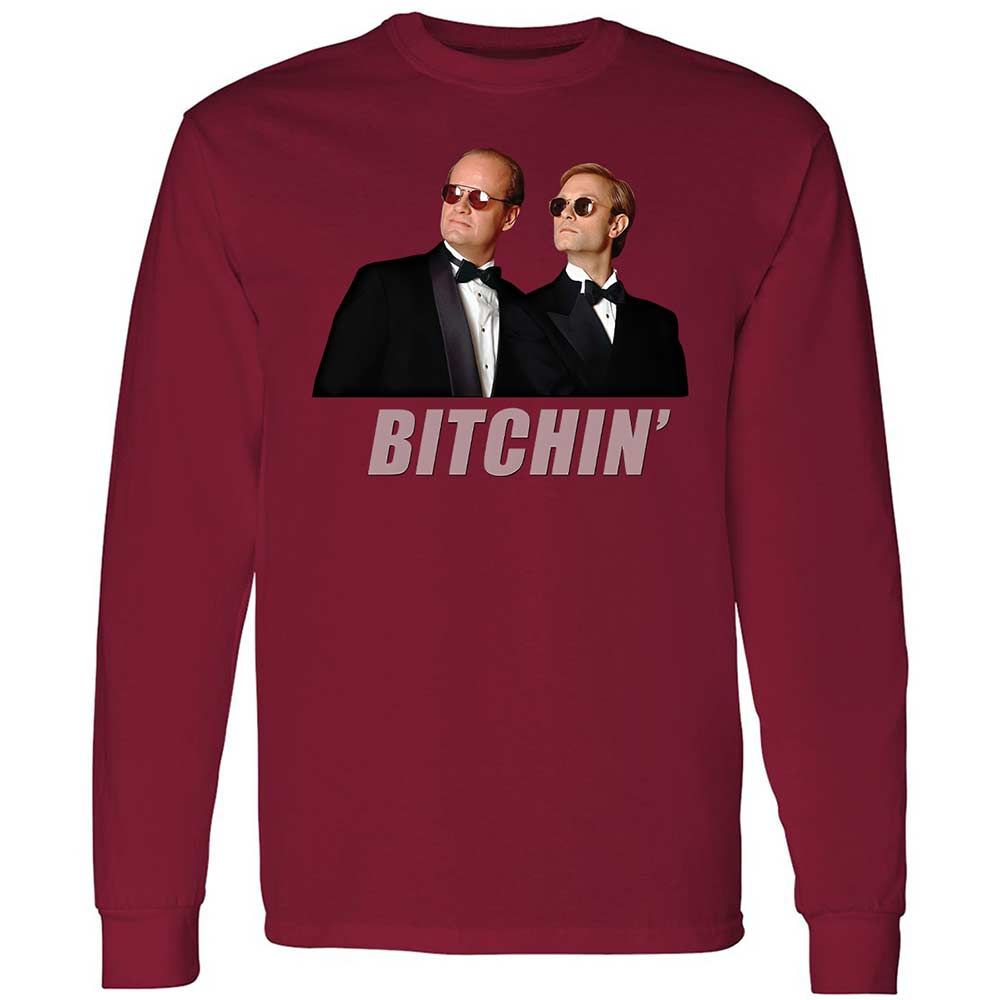 Long Sleeve T-Shirt - CZV5RZL4 - Cardinal Red - 17