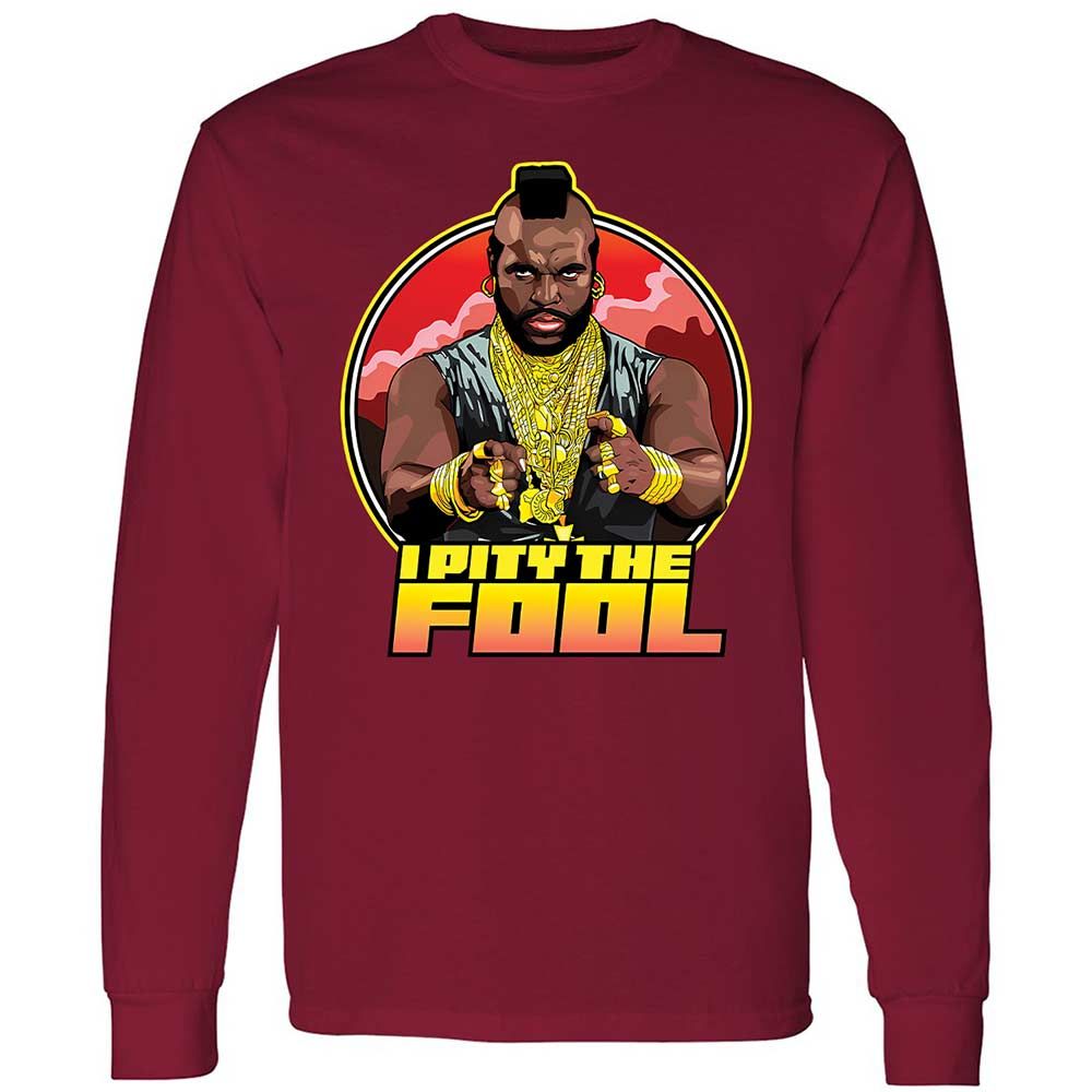 I Pity the Fool - Cardinal Red - 17