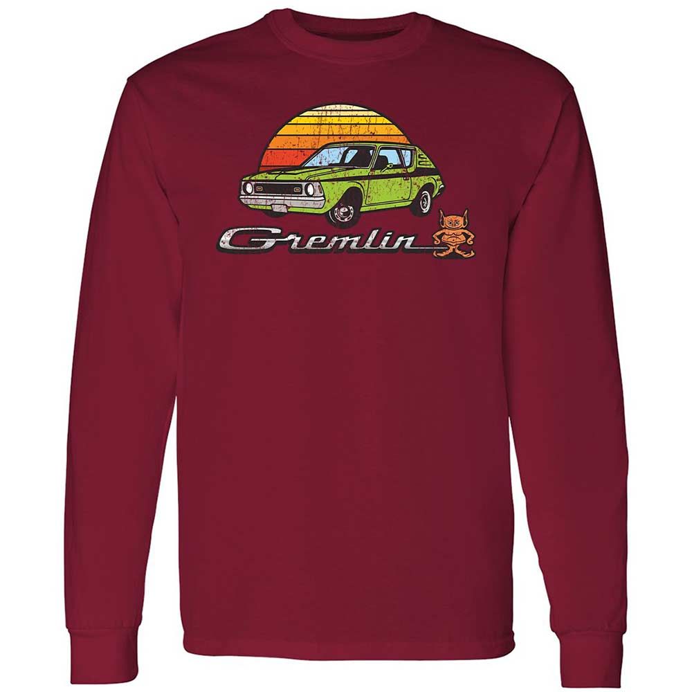 Long Sleeve T-Shirt - Q1XDH74G - Cardinal Red - 17