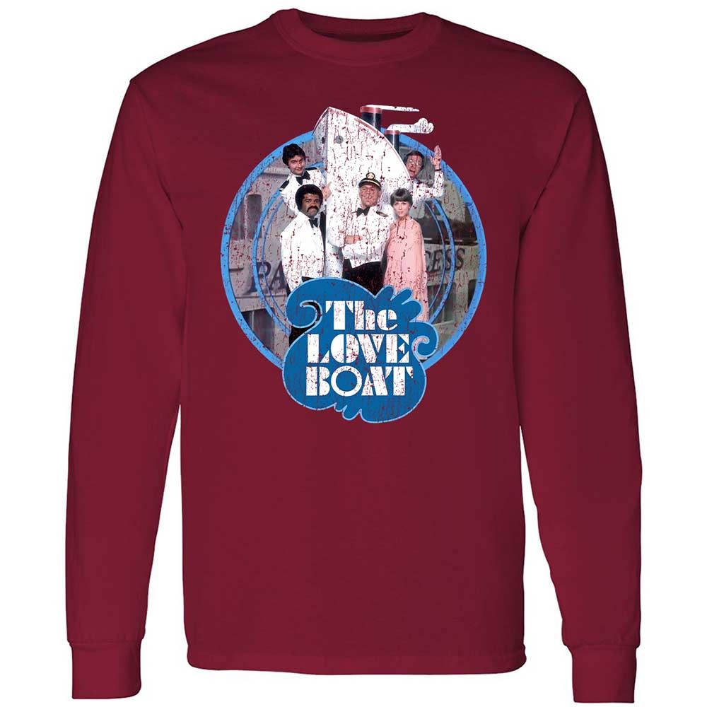 Long Sleeve T-Shirt - 6576DNEV - Cardinal Red - 17
