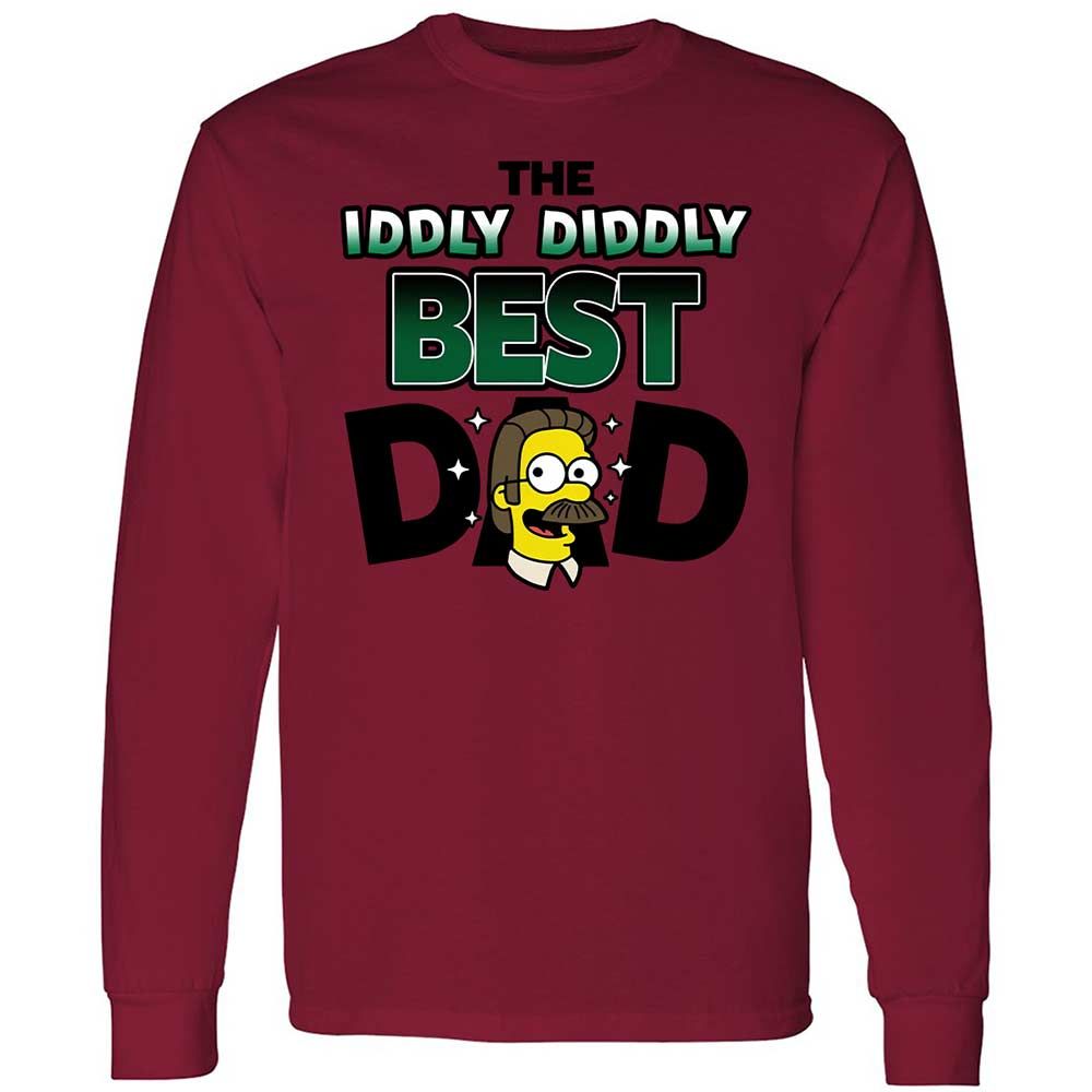 The Iddly diddly best dad - Cardinal Red - 17
