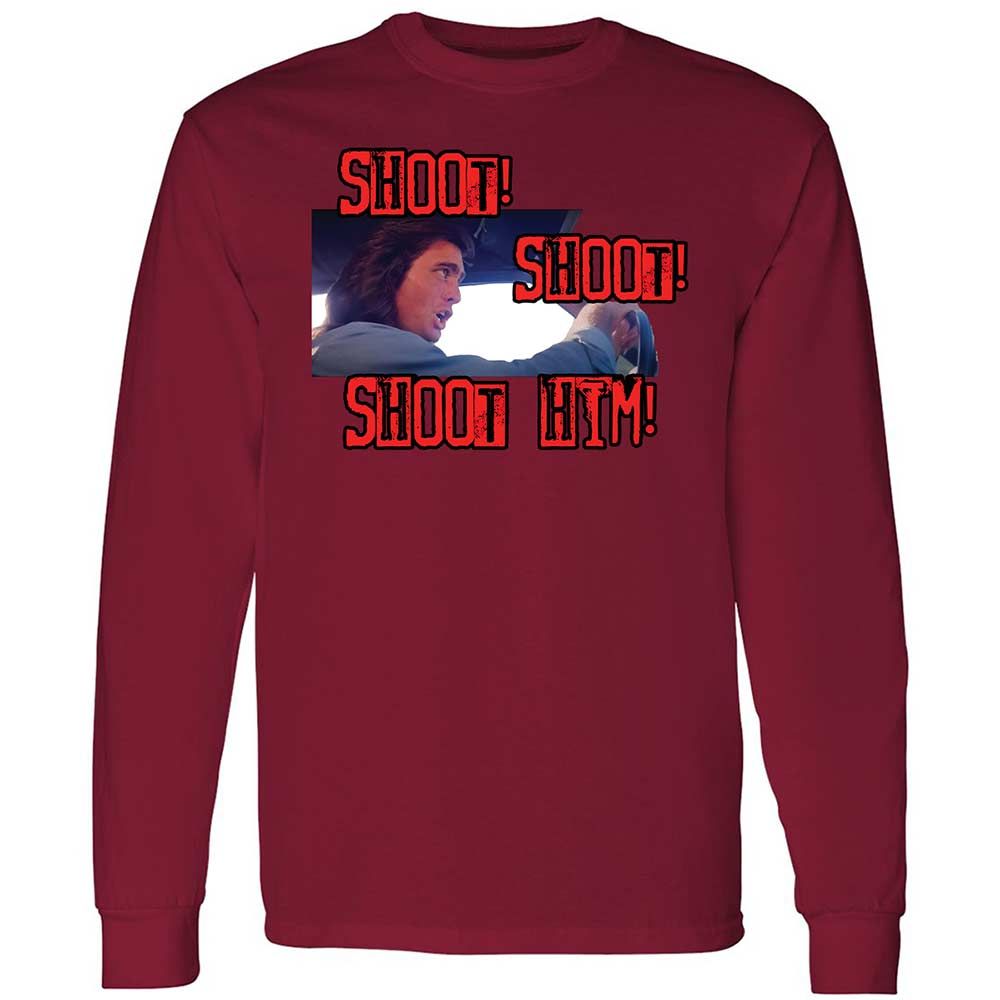 Long Sleeve T-Shirt - R9EH1UFH - Cardinal Red - 17
