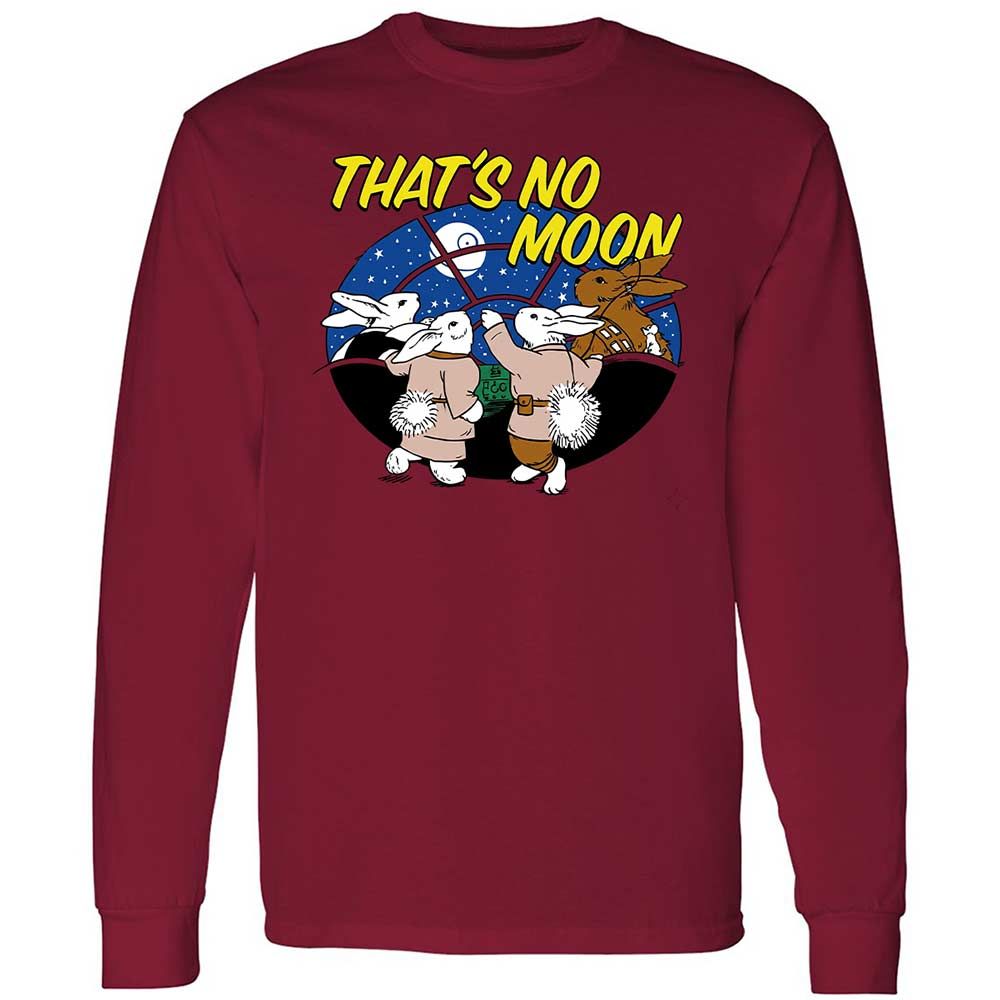 Long Sleeve T-Shirt - White - Cardinal Red - 17