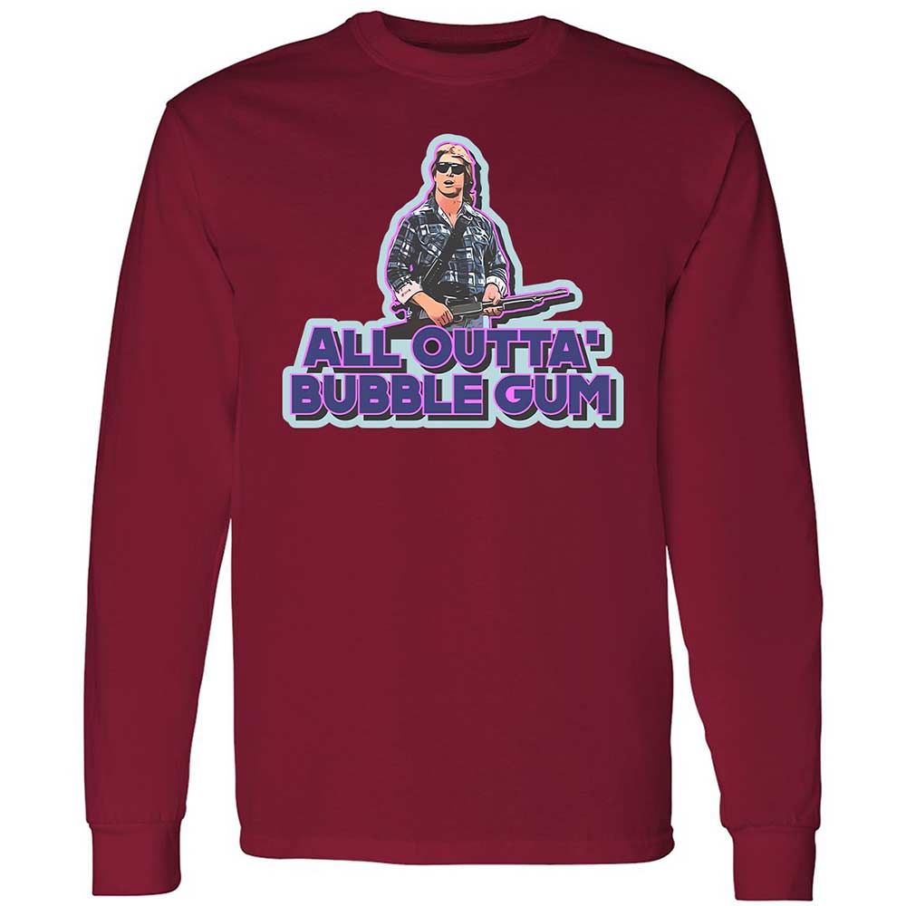 Long Sleeve T-Shirt - HE473UYB - Cardinal Red - 17