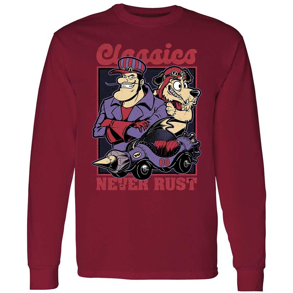 Long Sleeve T-Shirt - G85BX7B7 - Cardinal Red - 17