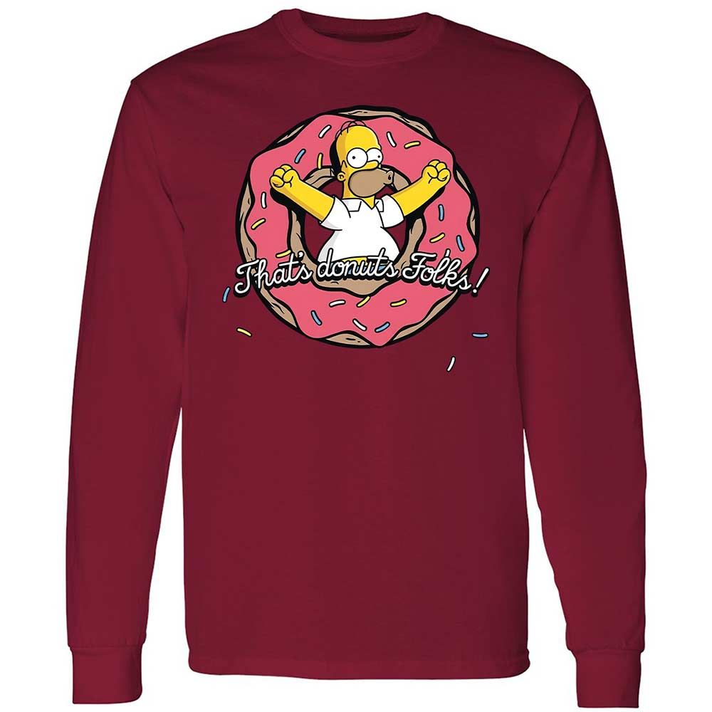 Long Sleeve T-Shirt - SESWCR8T - Cardinal Red - 17