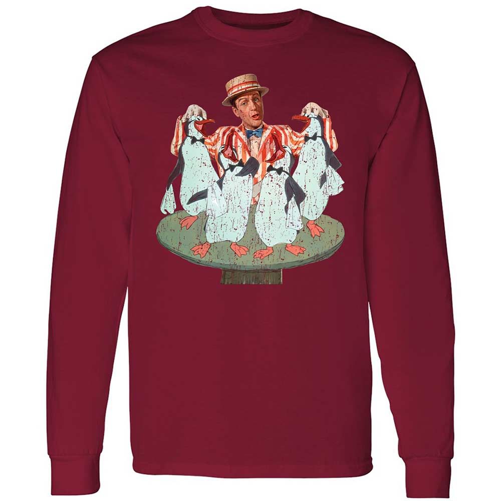 Long Sleeve T-Shirt - 5PB7KF57 - Cardinal Red - 17