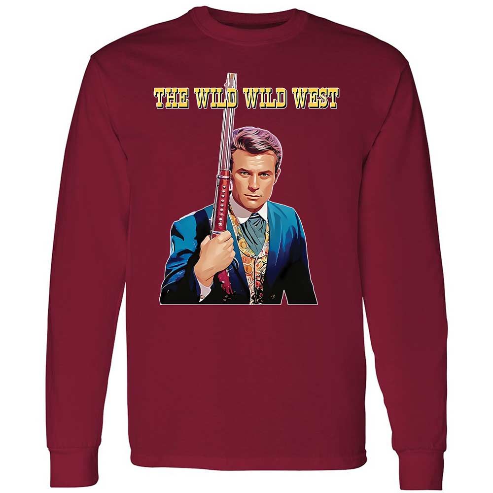 Long Sleeve T-Shirt - V51RYUA6 - Cardinal Red - 17