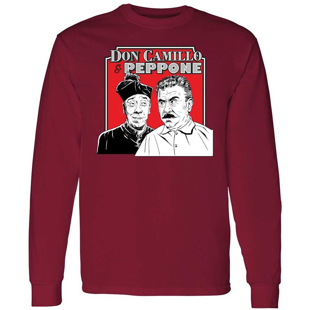 Long Sleeve T-Shirt - HQAXDQ62 - Cardinal Red - 17