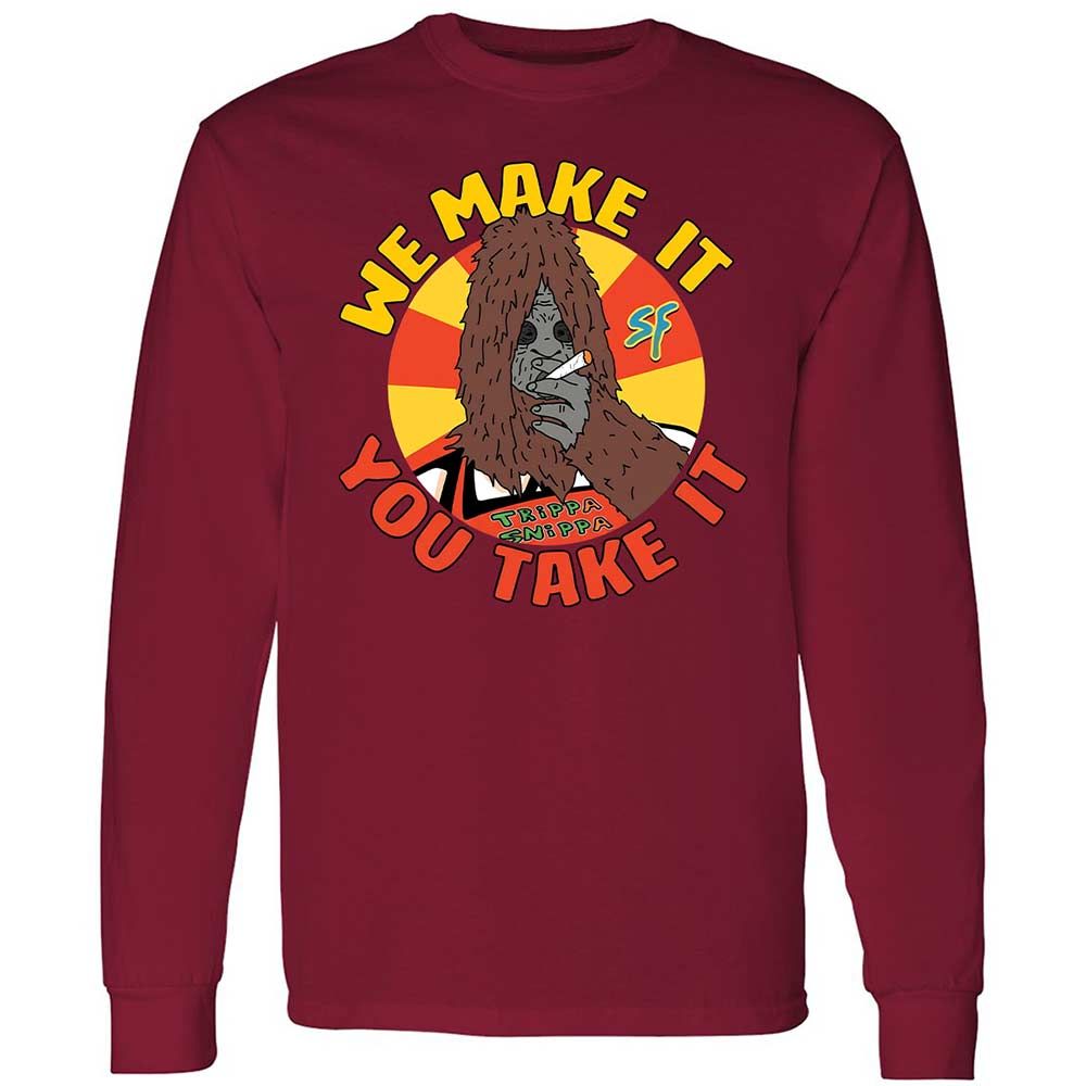 Long Sleeve T-Shirt - DH5LTXMV - Cardinal Red - 17